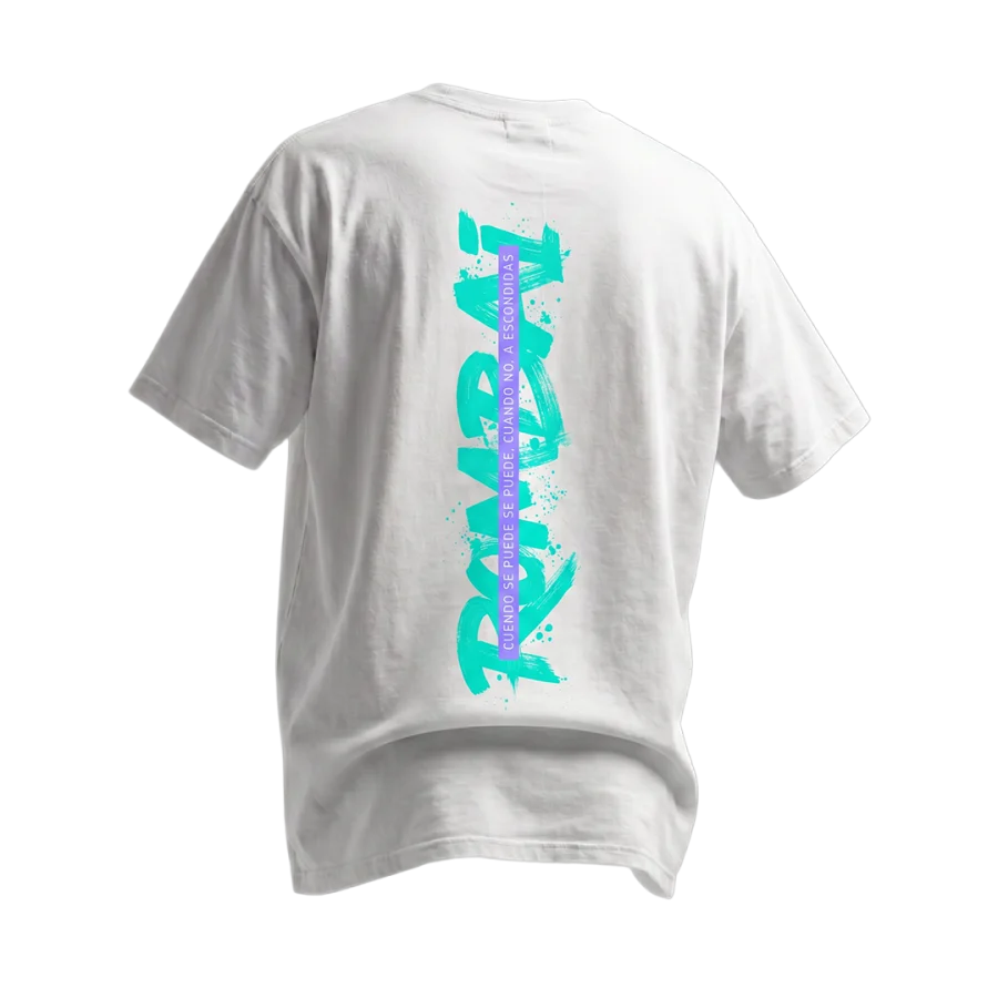 Remera A escondidas Blanca