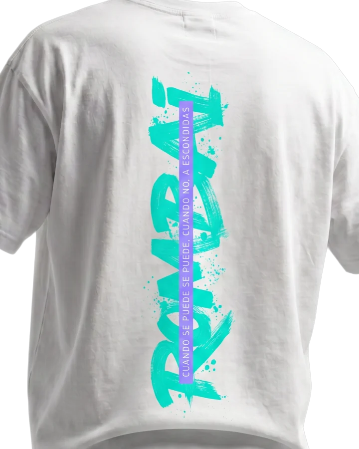 Remera A escondidas Blanca
