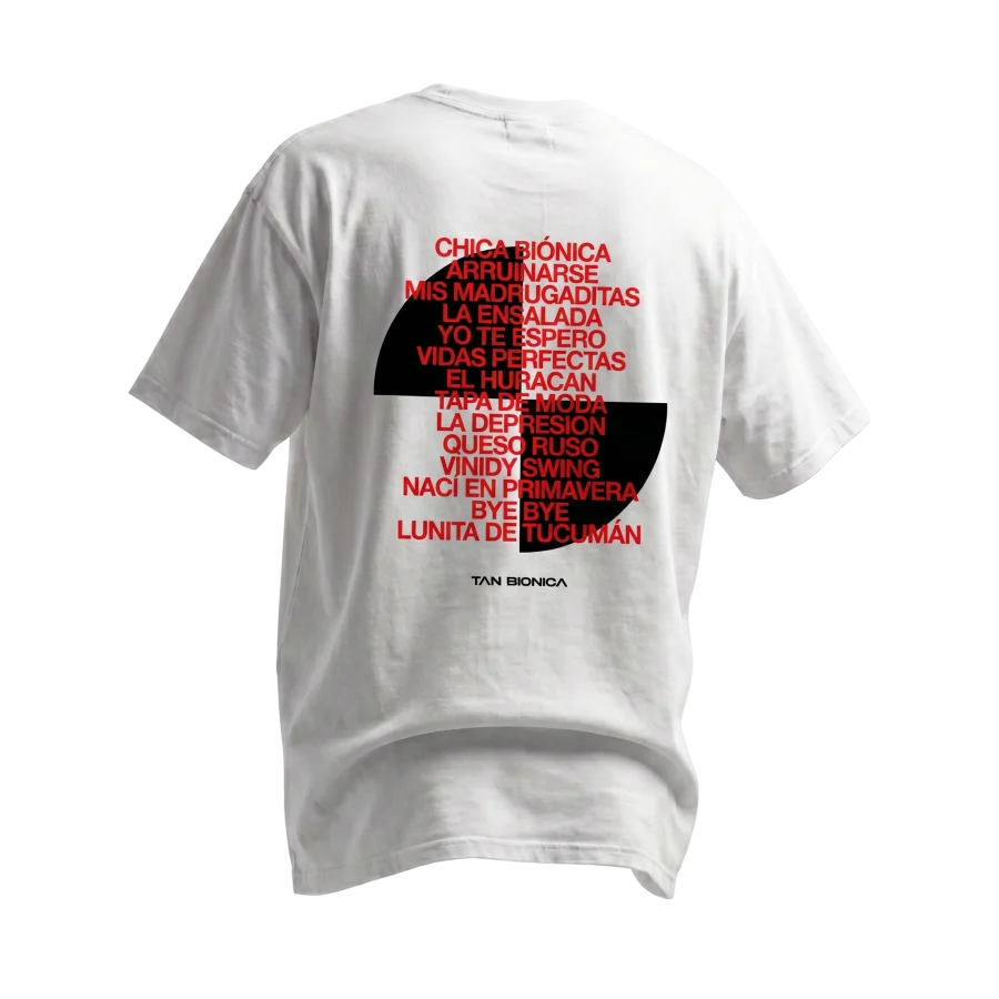 Remera El Huracan Blanca
