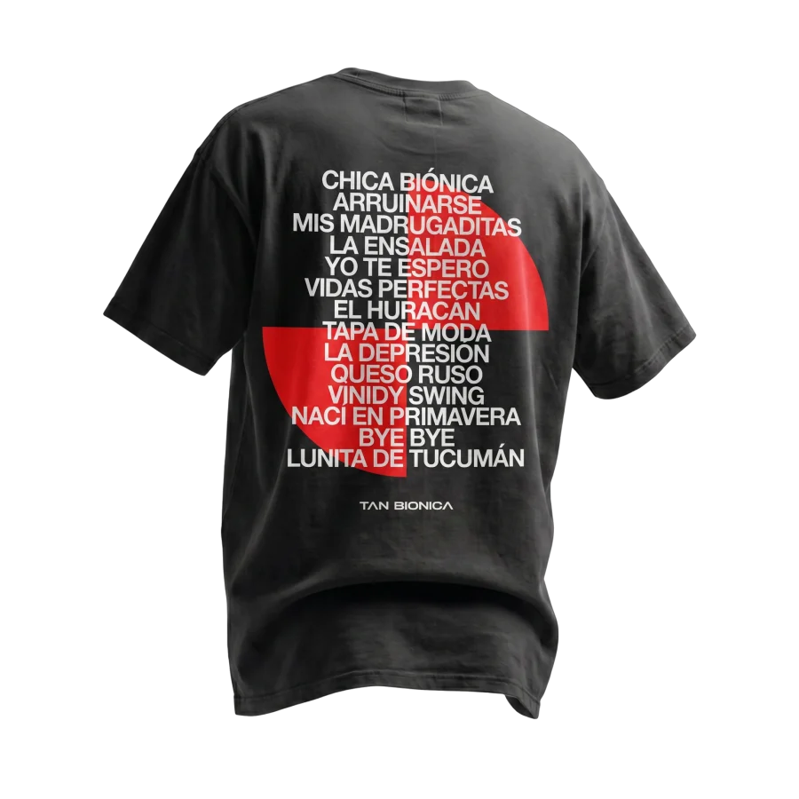 Remera El Huracan Negra