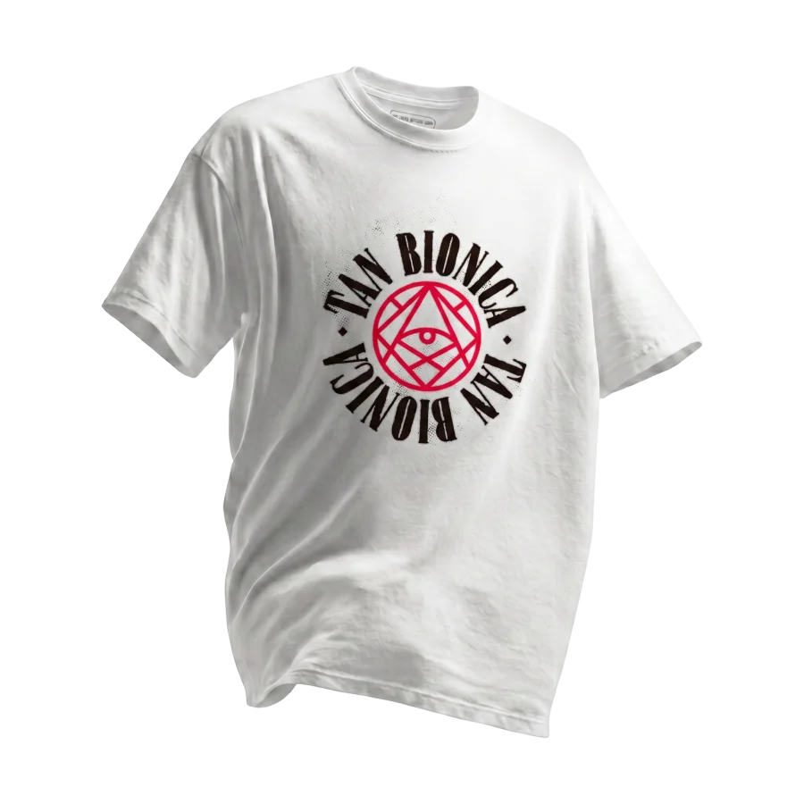 Remera TB Circulo Blanca