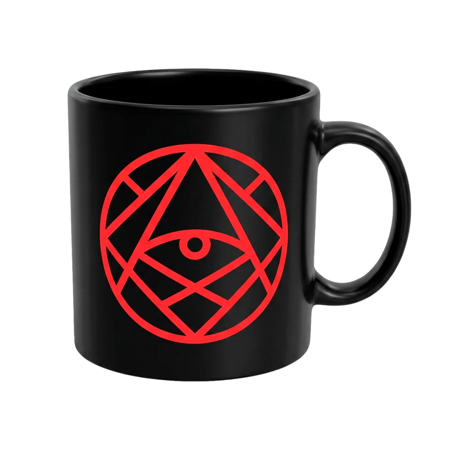 Taza Ojo Tan Bionica Negra